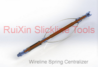 Nickel Alloy Steel Wireline Spring Centralizer SR QLS Connection
