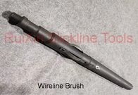 2.5 Inch Wireline Brush Gauge Cutter Wireline Nickel Alloy Material
