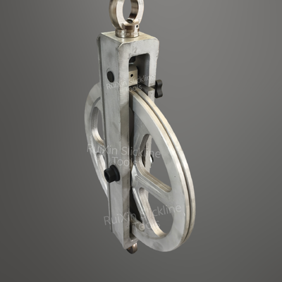 Wireline Hay Pulley 12Inch～20Inch Safe load 50KN Slickline Surface  Equipment