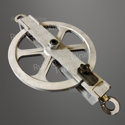 Wireline Hay Pulley 12Inch～20Inch Safe load 50KN Slickline Surface  Equipment