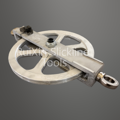 Wireline Hay Pulley 12Inch～20Inch Safe load 50KN Slickline Surface  Equipment