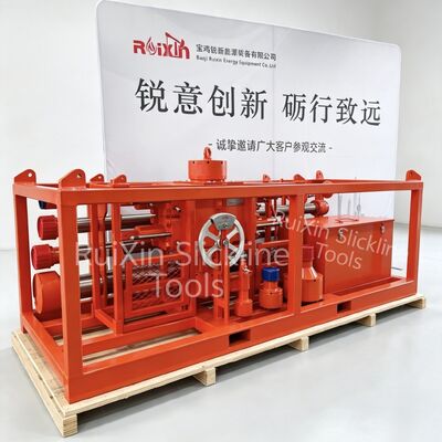 Slickline PCE  Skid   10,000 PSI  Wireline Pressure Control Equipment 