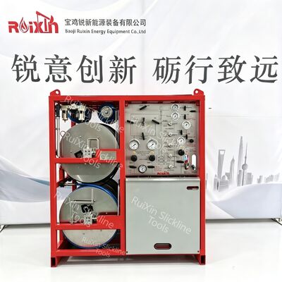 Slickline PCE Hydraulic Control Grease Injection Pump System 5000PSI ～15000PSI  API Wireline Equipment