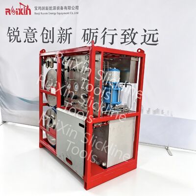 Slickline PCE Hydraulic Control Grease Injection Pump System 5000PSI ～15000PSI  API Wireline Equipment