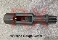 Paraffin Alloy Steel Wax Gauge Cutter Wireline For Downhole