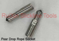 2.5 Inch Pear Drop Rope Socket Wireline Slickline Tools Pear Shaped