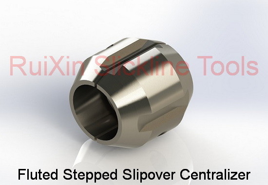 Fluted Stepped Slipover Centralizer Wireline Tool String