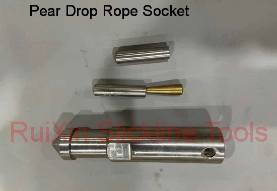 1.75 inch Pear Drop Rope Socket Wireline Tool String