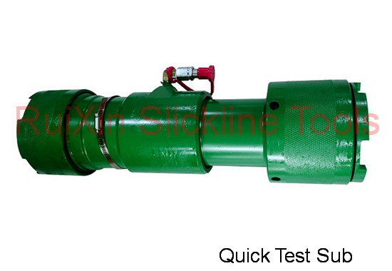 Alloy Steel Quick Test Sub Wireline Pressure Control Equipment