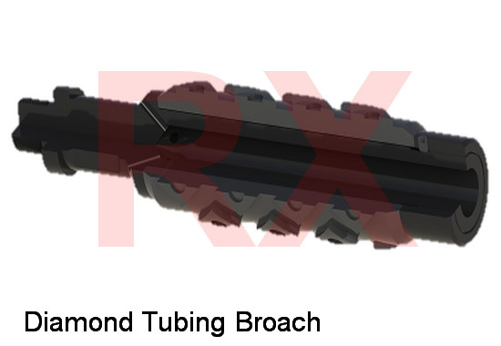Diamond Tubing Broach Gauge Cutter Wireline Nickel Alloy
