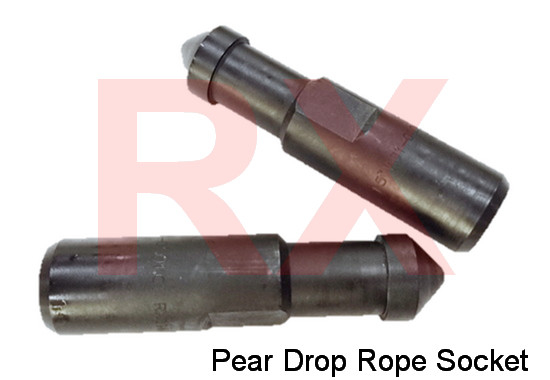 Nickel Alloy Wireline Tool String Slickline Pear Drop Rope Socket
