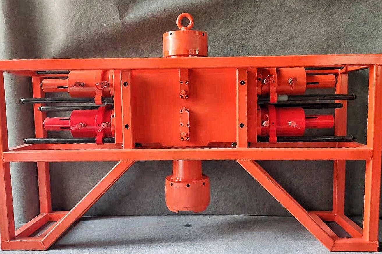 Wireline Hydraulic Duoble Ram BOP Blowout Preventer Wireline Pressure ...