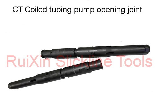 Pump Opening Joint 2" CT Coiled Tubing Tools For Downhole String