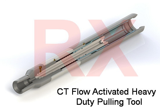 Heavy Duty Oil Well Coiled Tubing Tools CT Flow Activated