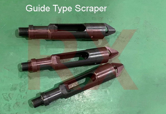 1.5 Inch Guide Type Scraper Gauge Cutter Wireline For Remove Scale