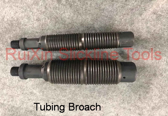 2 Inch and 2.5 inch Wireline Tubing Broach Gauge Cutter Slickline Alloy Steel